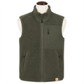 Sherpa Gilet - Olive The Lords Club Footwear