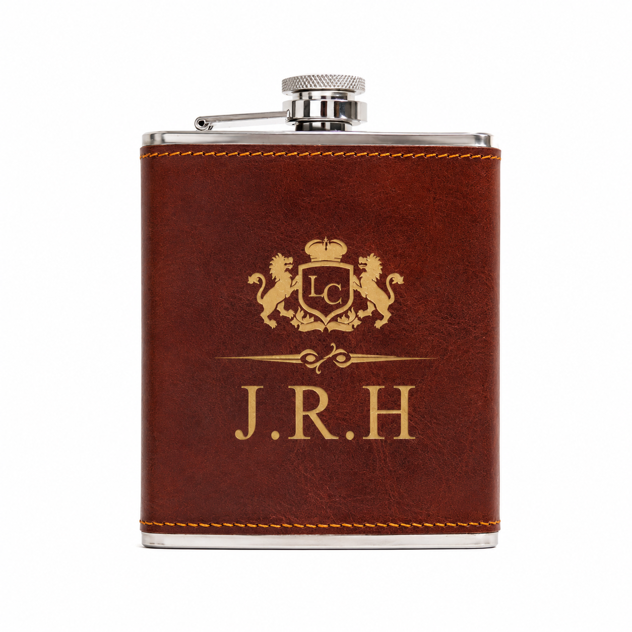 Personalised Hip Flask The Lords Club Footwear