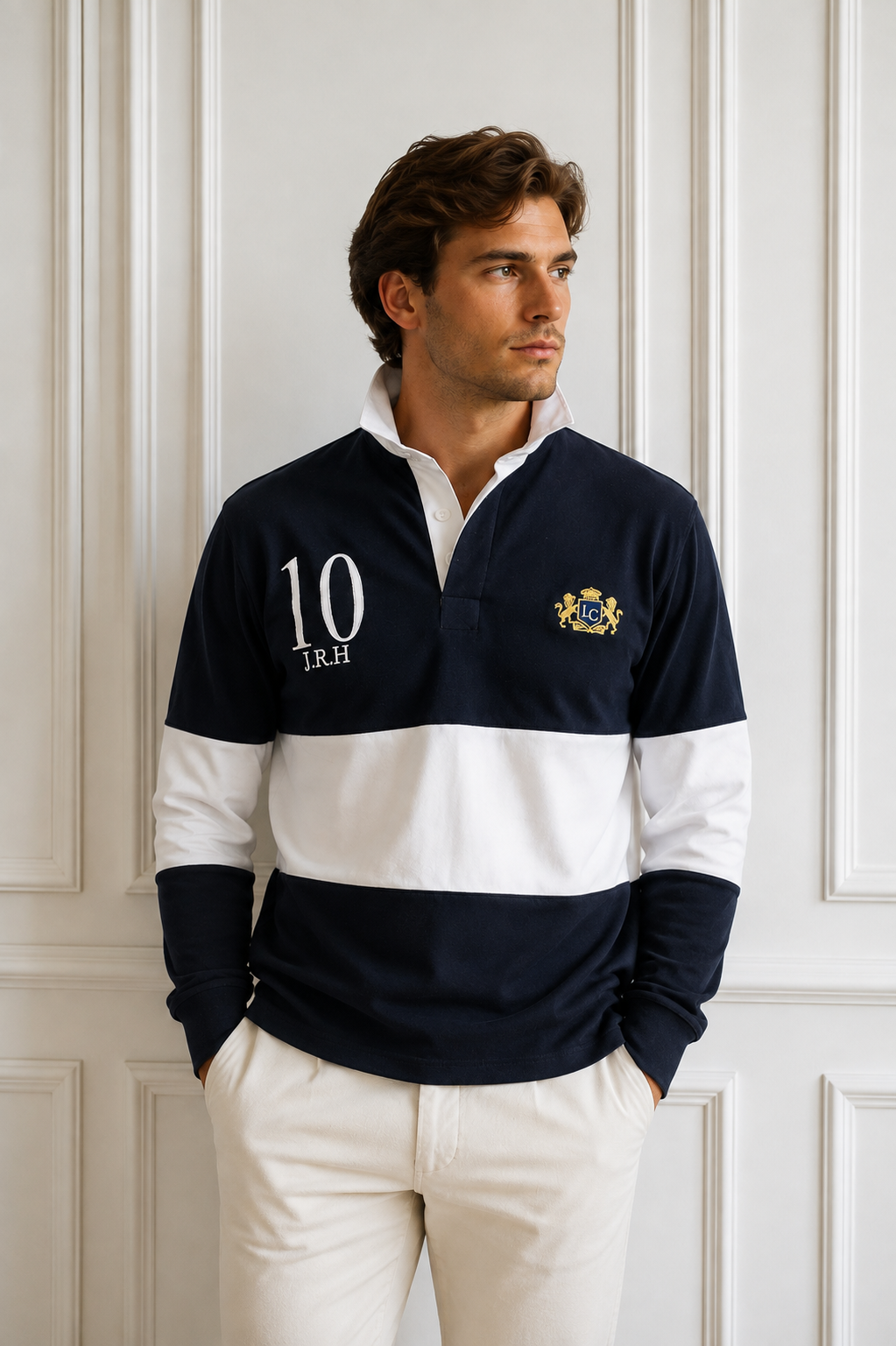 Men's Personalised Rugby Shirt The Lords Club Footwear