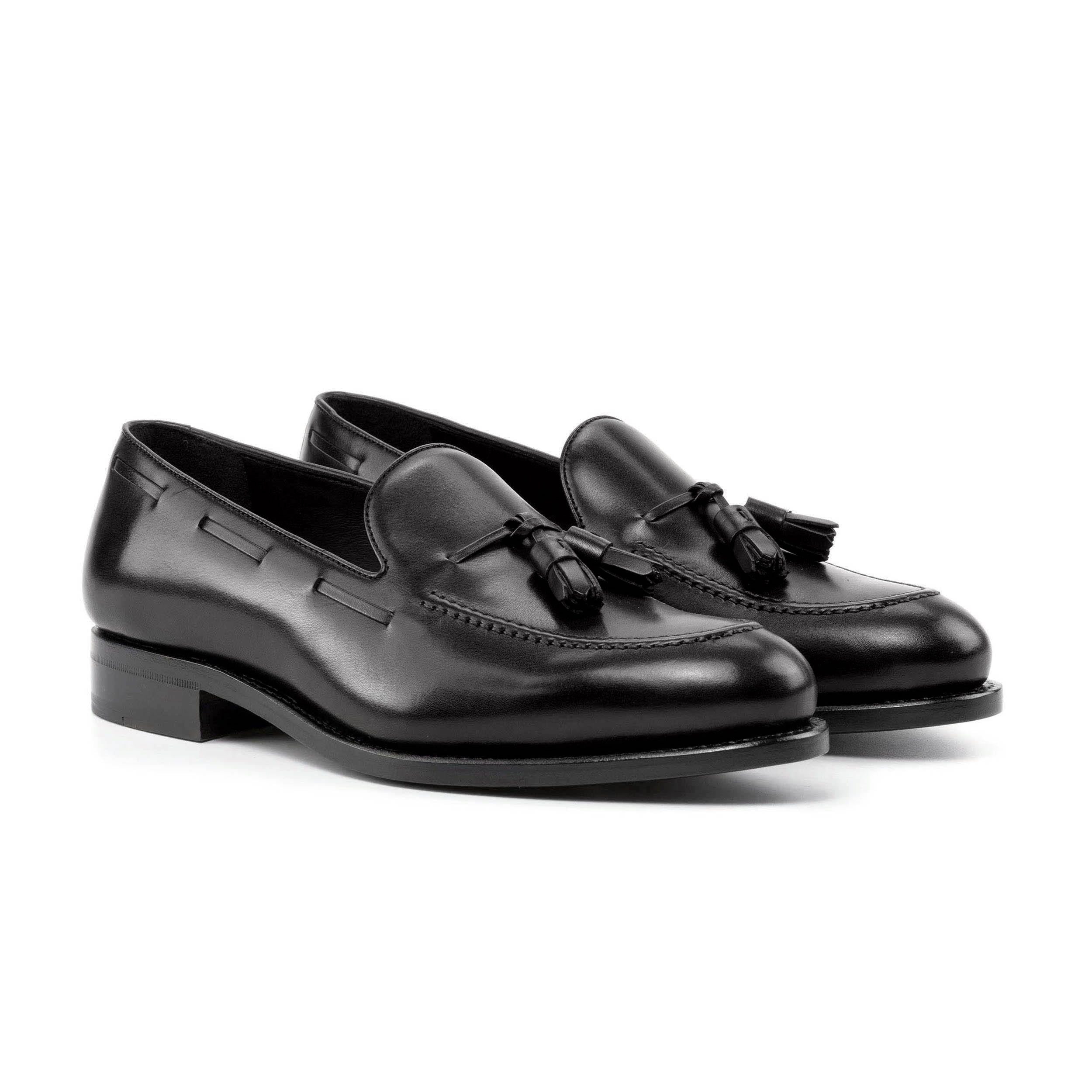 Mayfair Tassel Loafers - Black