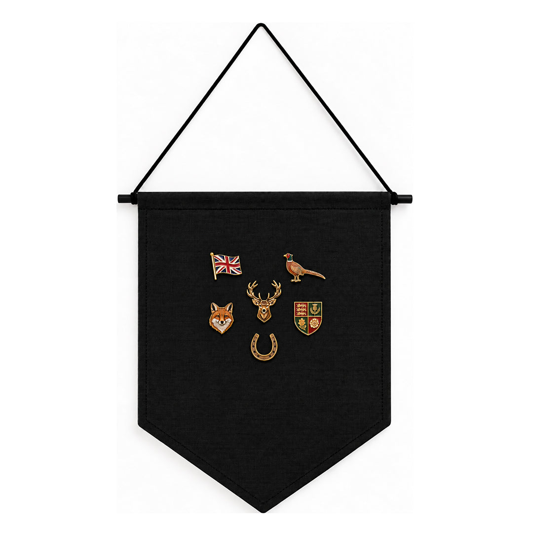 Pin Badge Banner