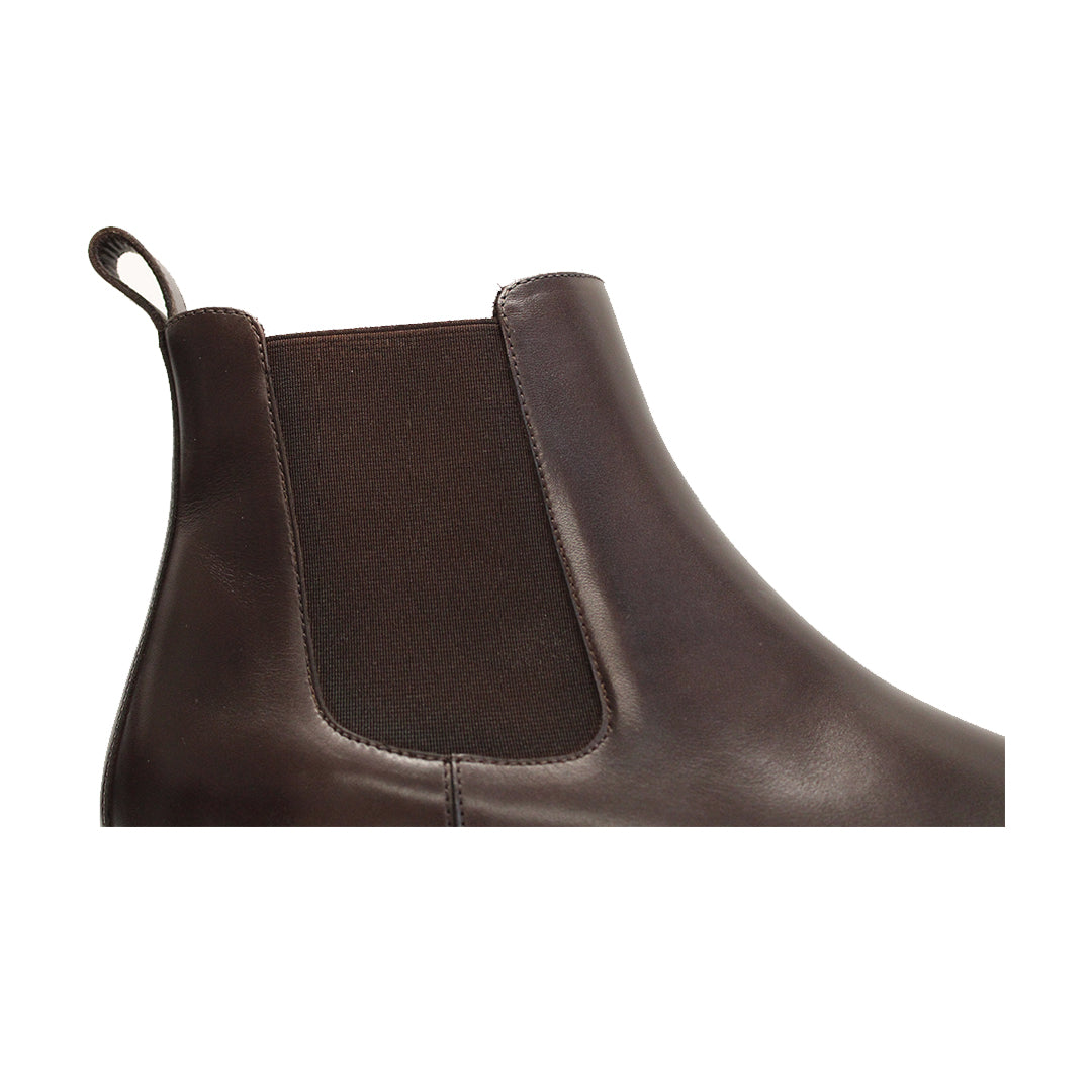 Lords Club Chelsea Boot - Chocolate Brown Luxe Calf