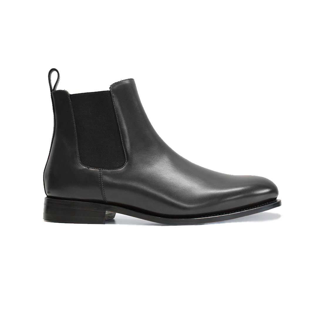 Lords Club Chelsea Boot - Black Luxe Calf