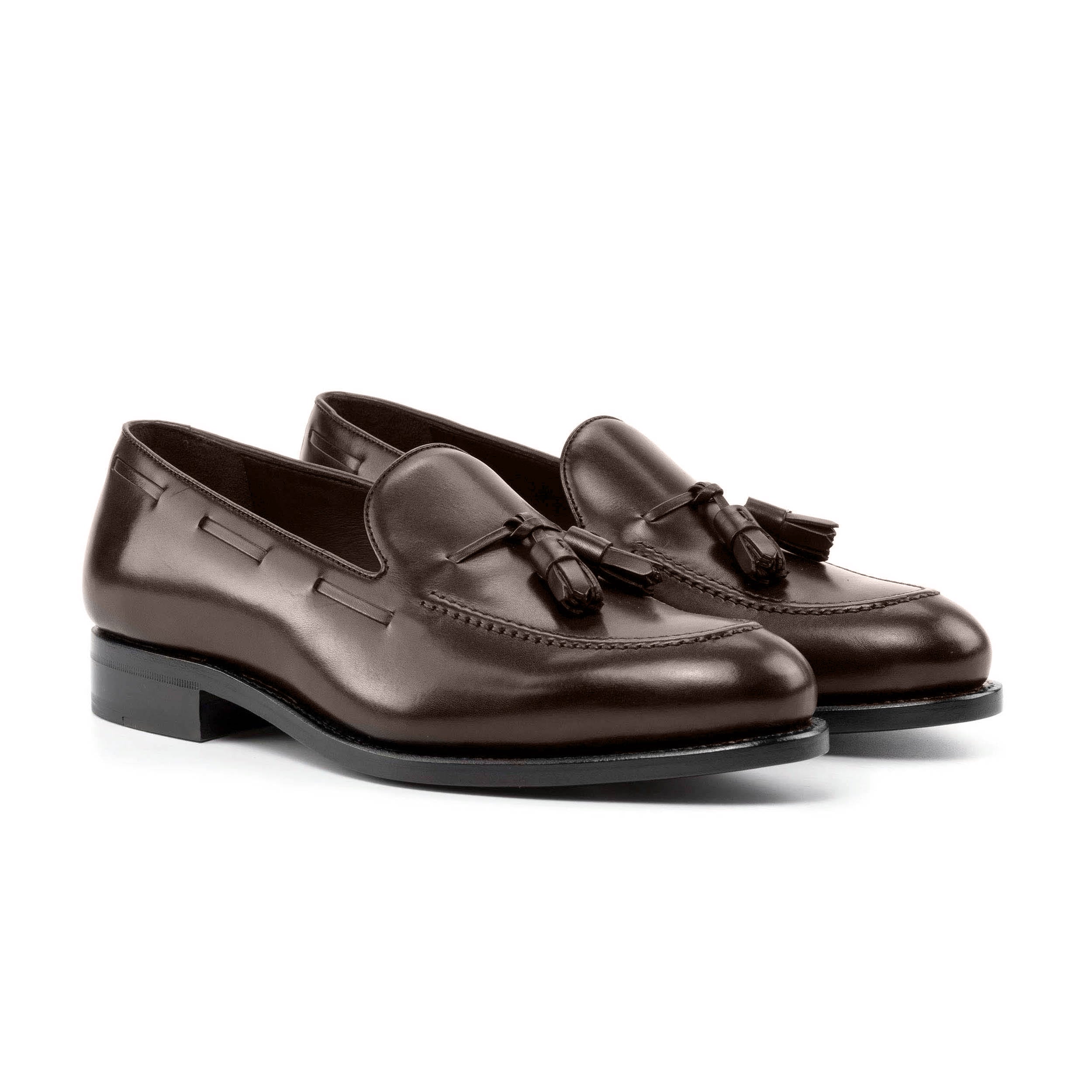 Mayfair Tassel Loafers - Chocolate Brown