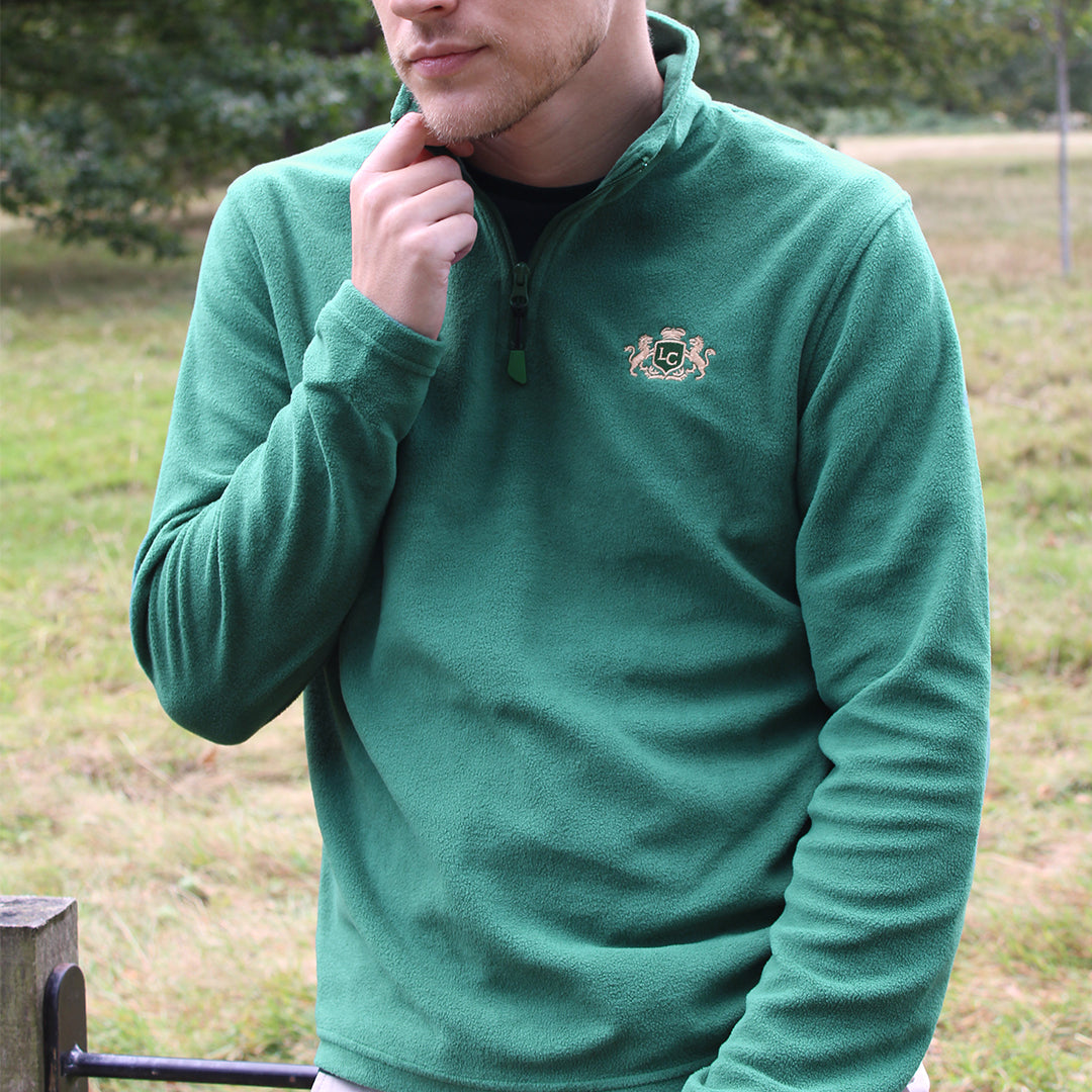 Country Club Quarter Zip Fleece - Green