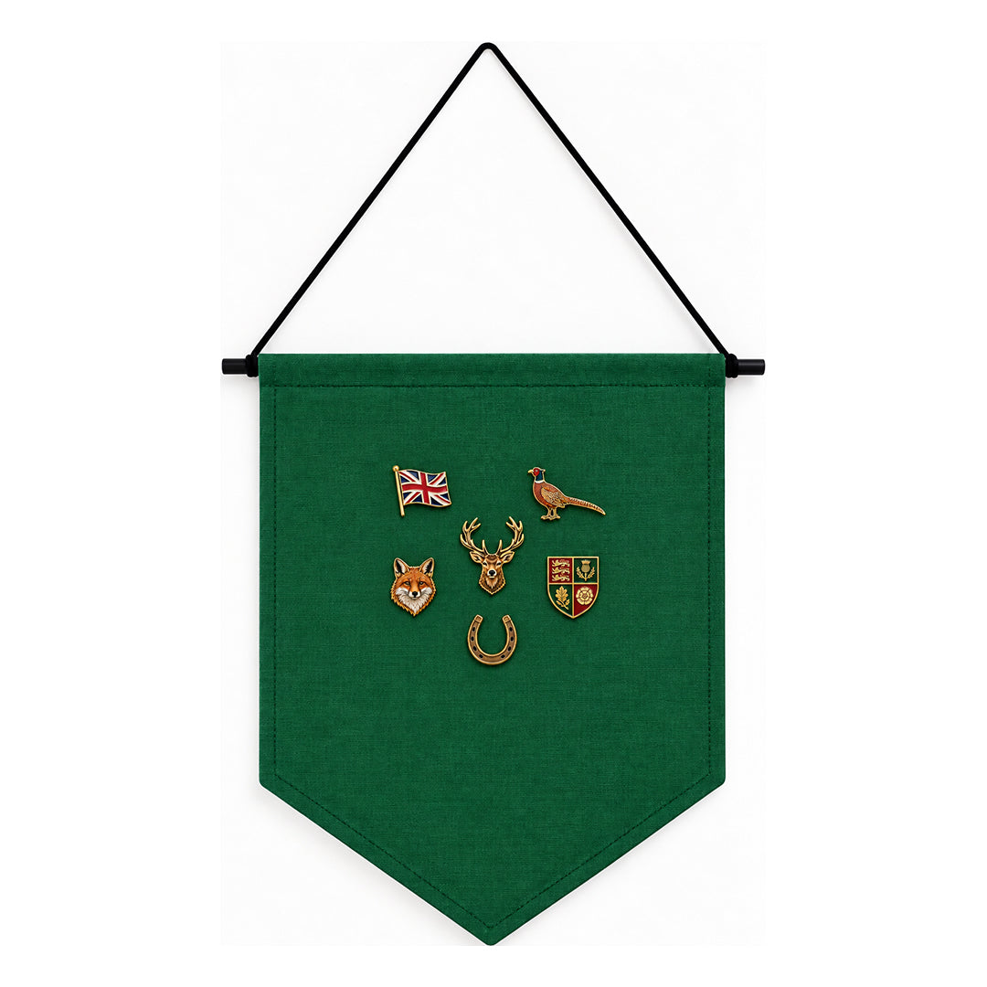 Pin Badge Banner