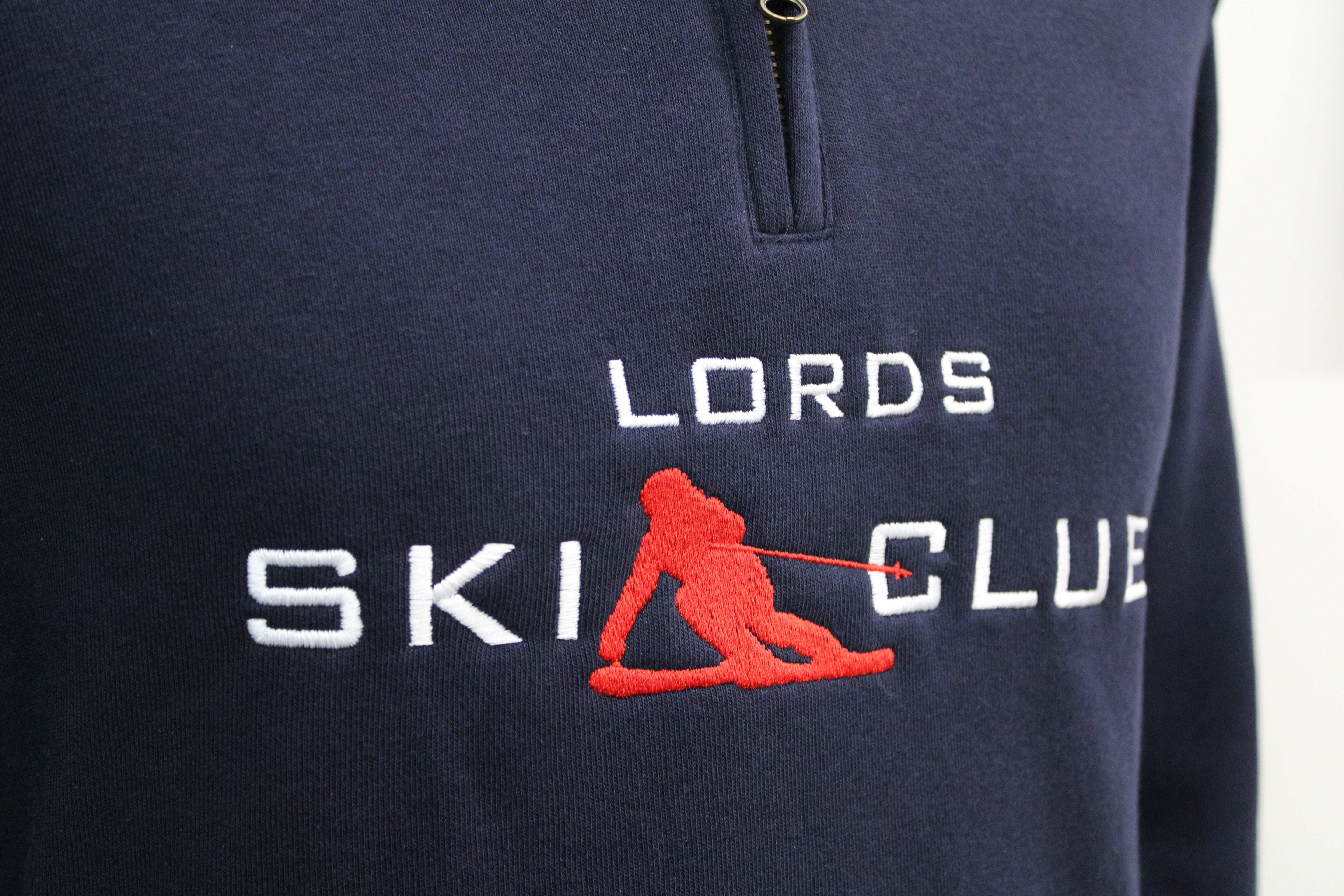 Ski Club Quarter Zip - French Navy