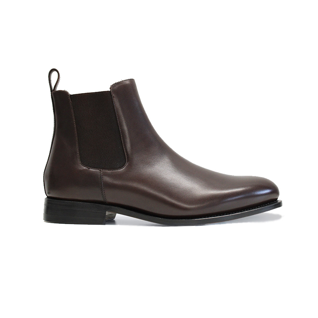 Lords Club Chelsea Boot - Chocolate Brown Box Calf – LORDS CLUB
