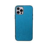 Alcantara Iphone Case - Royal Blue