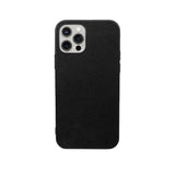 Alcantara Iphone Case - Black