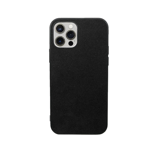 Alcantara Iphone Case - Black
